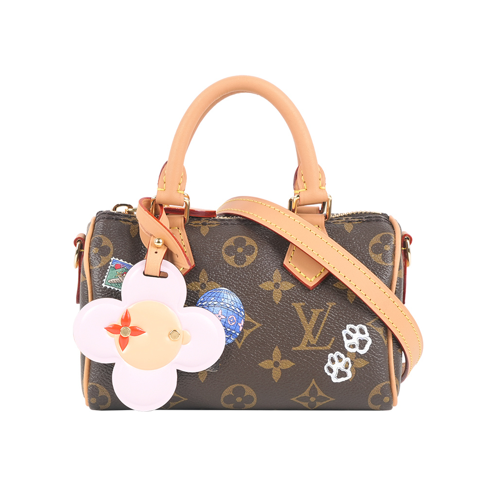 【Louis Vuitton】*限量款* Nano Speedy Vivienne 吊飾迷你波士頓包
