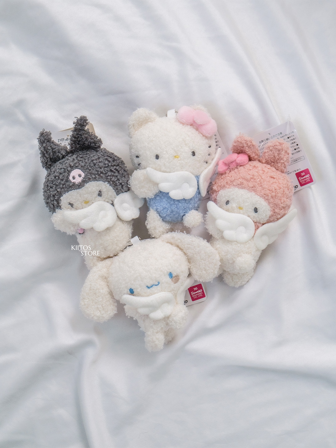 【現貨】SANRIO X AS KNOW AS PLUS 聯名 日本限定 三麗鷗 蓬鬆 捲毛 天使系列 吊飾