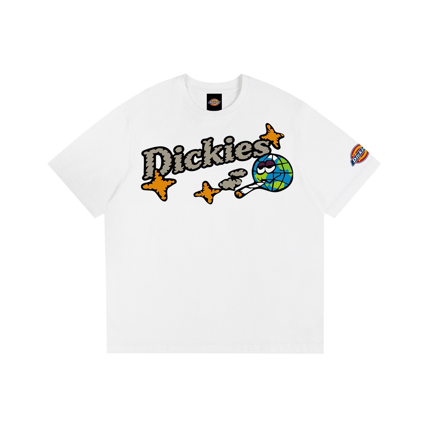 預購 Dickies 320g 地球卡通 厚磅 短Tee
