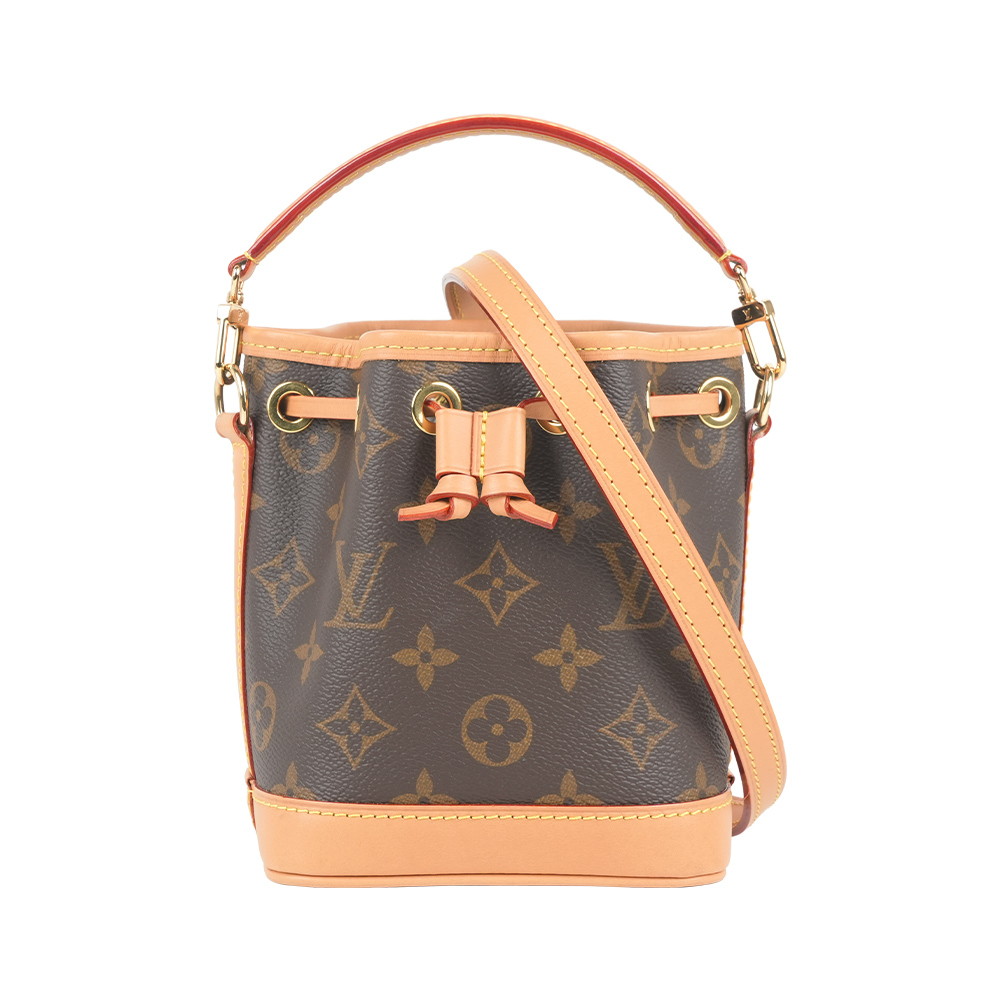 【Louis Vuitton】Monogram Nano Noe 迷你水桶包
