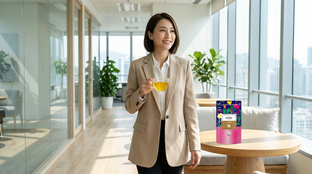 喝的香水-白桃烏龍綠茶職場社交名片