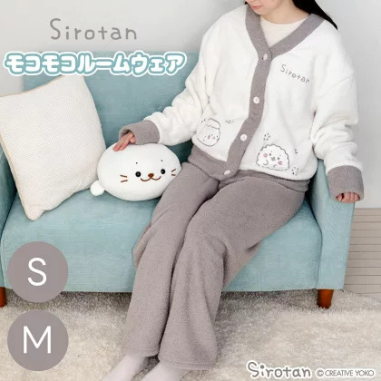 Sirotan  絨毛居家服 軟綿綿雪花 兩件式 (S)