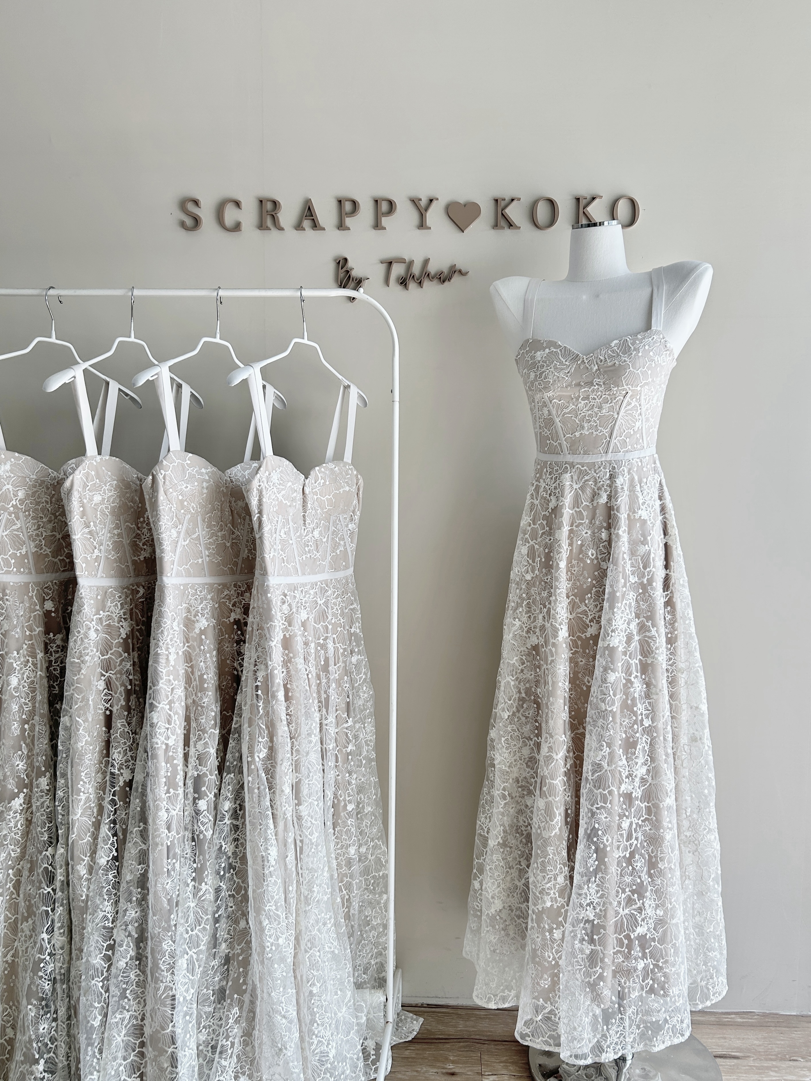 Jewelry 超重工! 質感垂墜禮服長洋裝