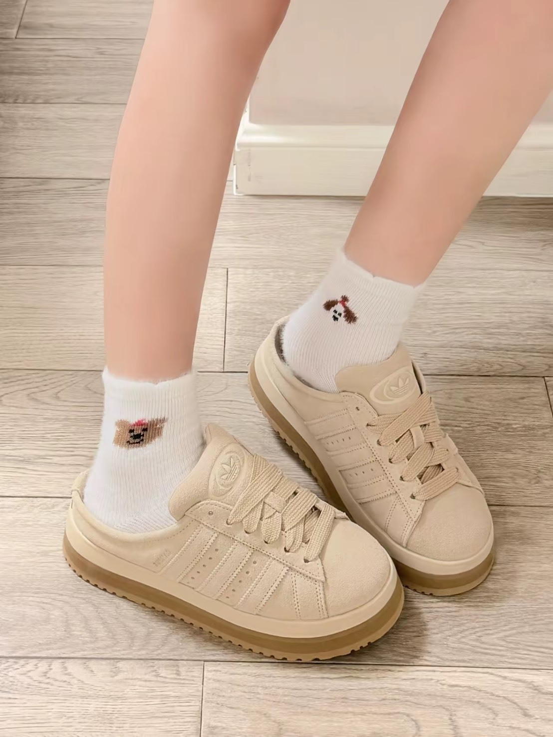 ADIDAS ORIGINALS CAMPUS 00S 半托 麵包鞋 女款 四色