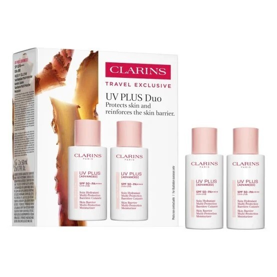 Clarins 嬌韻詩 抗污染透白防曬霜 SPF50 #Rosy Glow 50ml