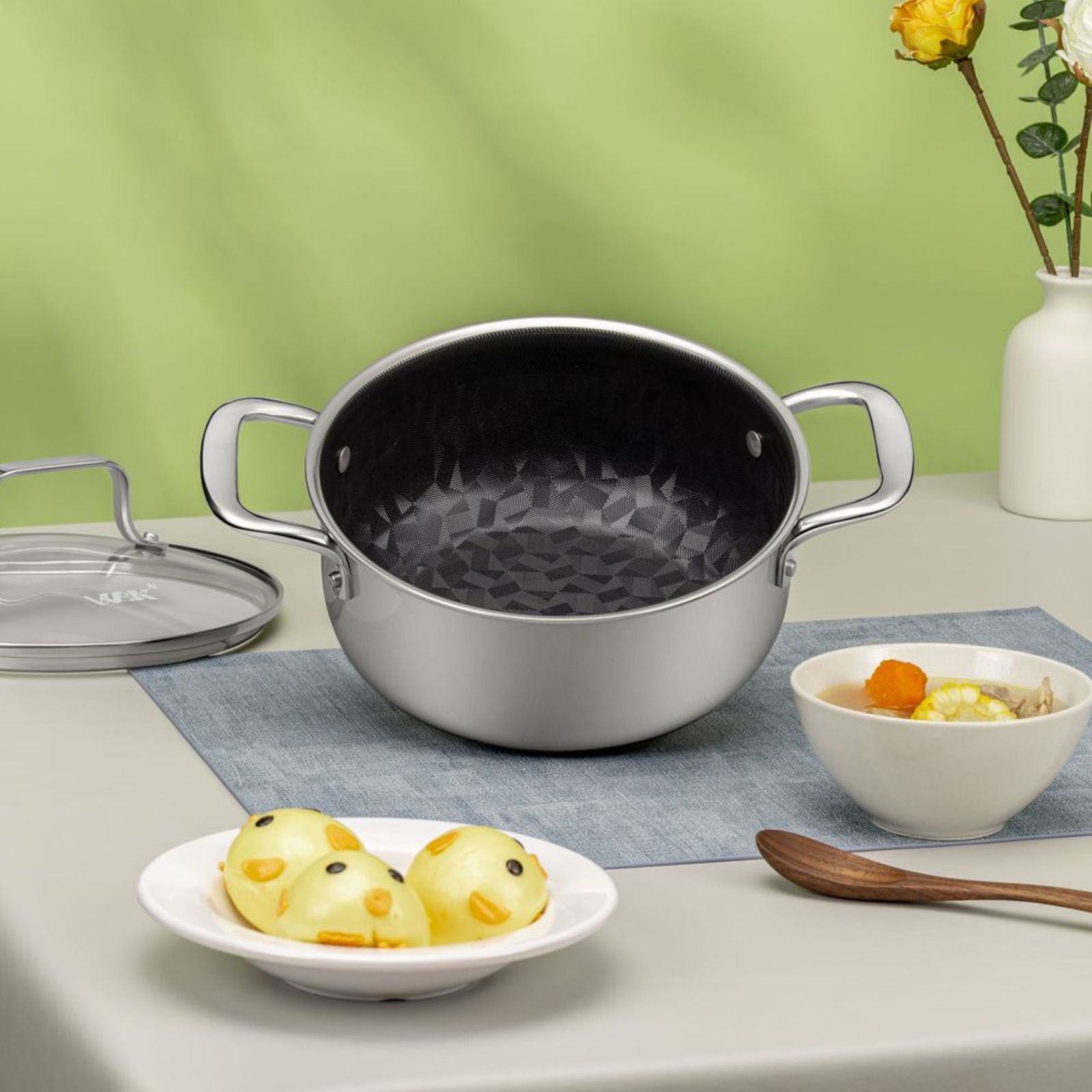 WBK 雙耳湯鍋 (20CM) #G型蓋 WBKN-PT20-HK