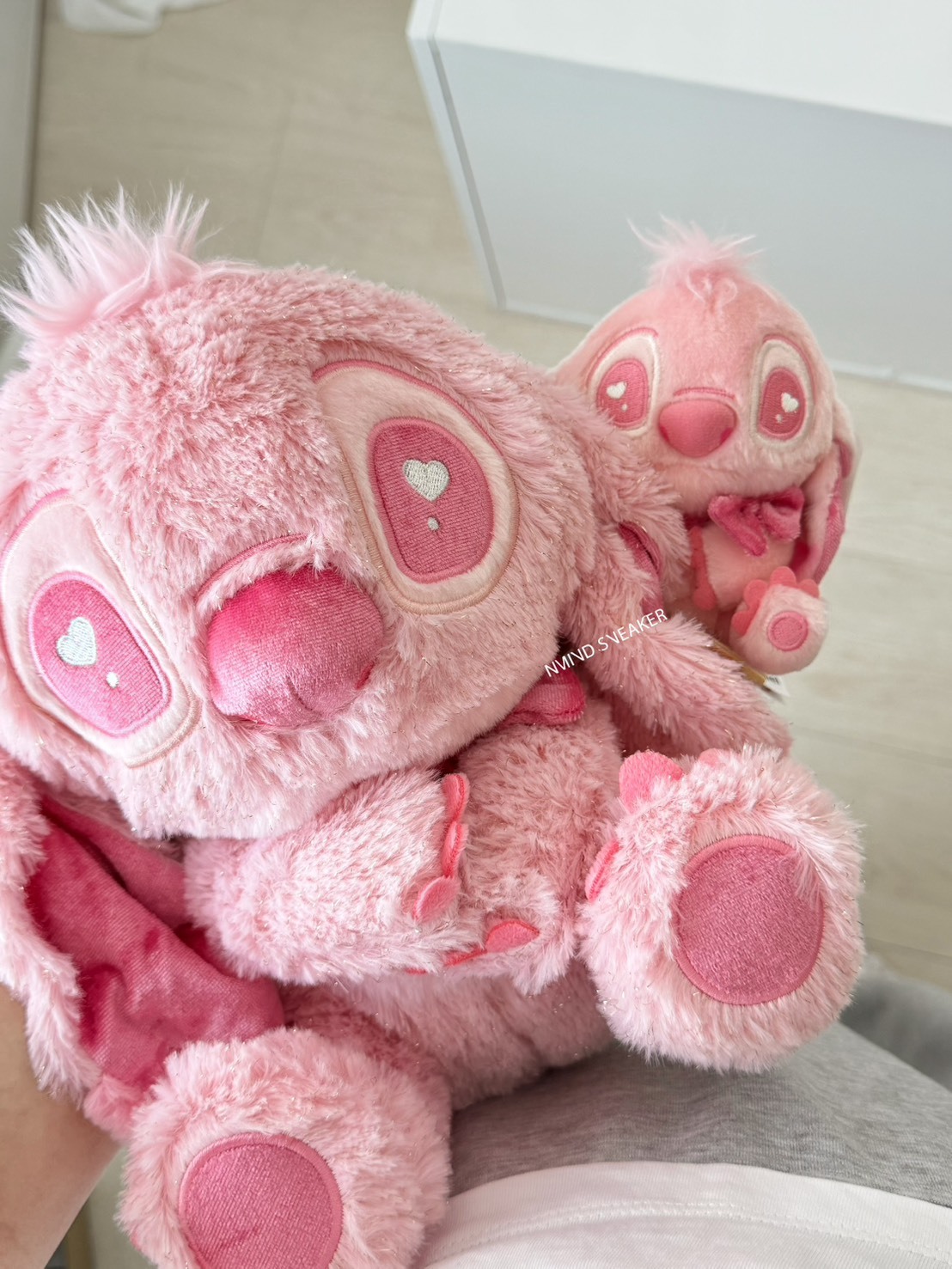<情人節限定💖> Disney 迪士尼POTDEMIEL聯名 超Q粉色告白史迪奇 大/小