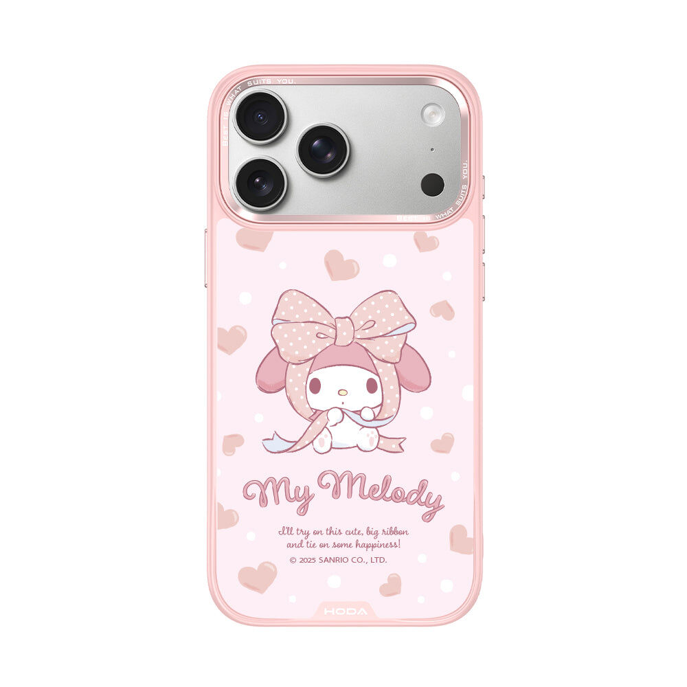 iPhone 17 / 16】My Melody Ribbon Protective Case