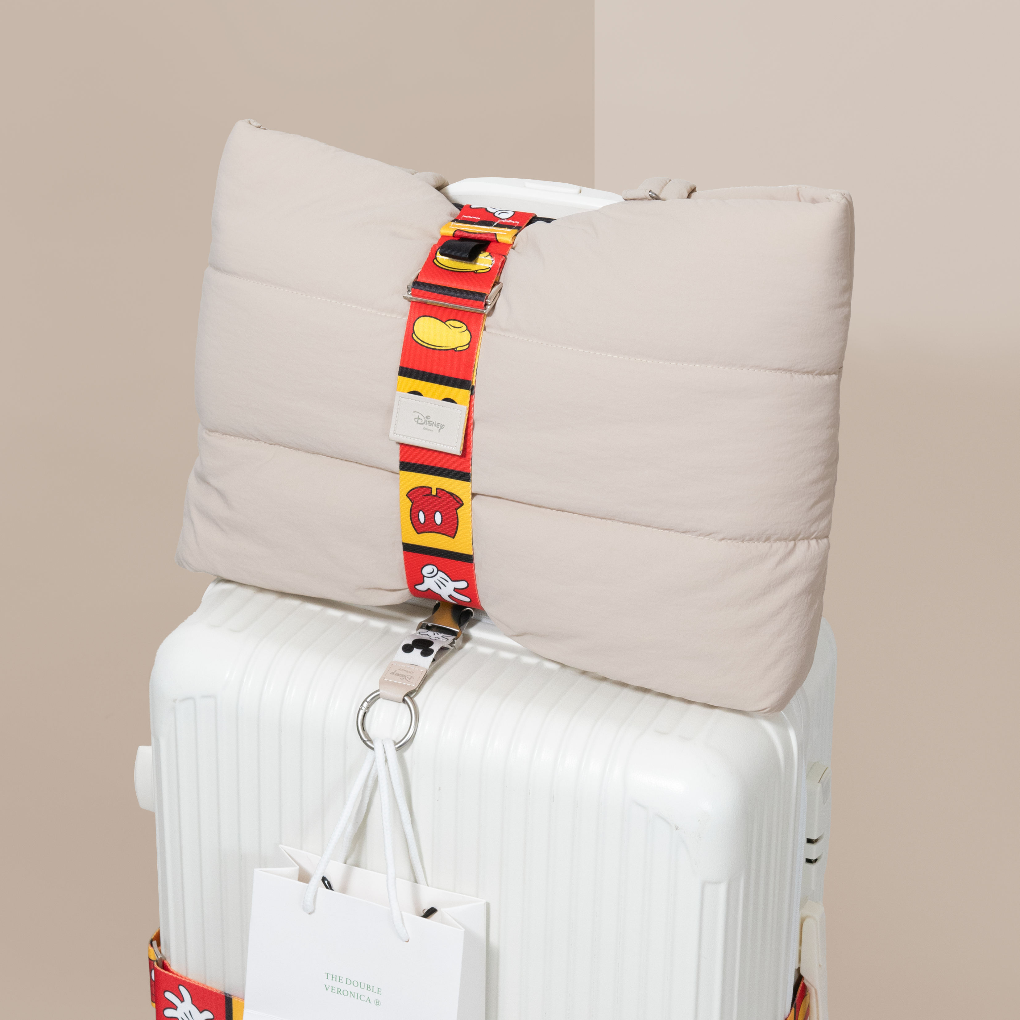 米奇好朋友-行李彈性固定帶【正版授權】