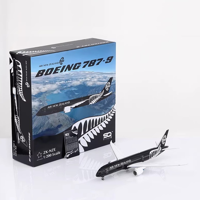 SQ Wings 1/200 紐西蘭航空 波音787-9 ZK-NZE All Black livery