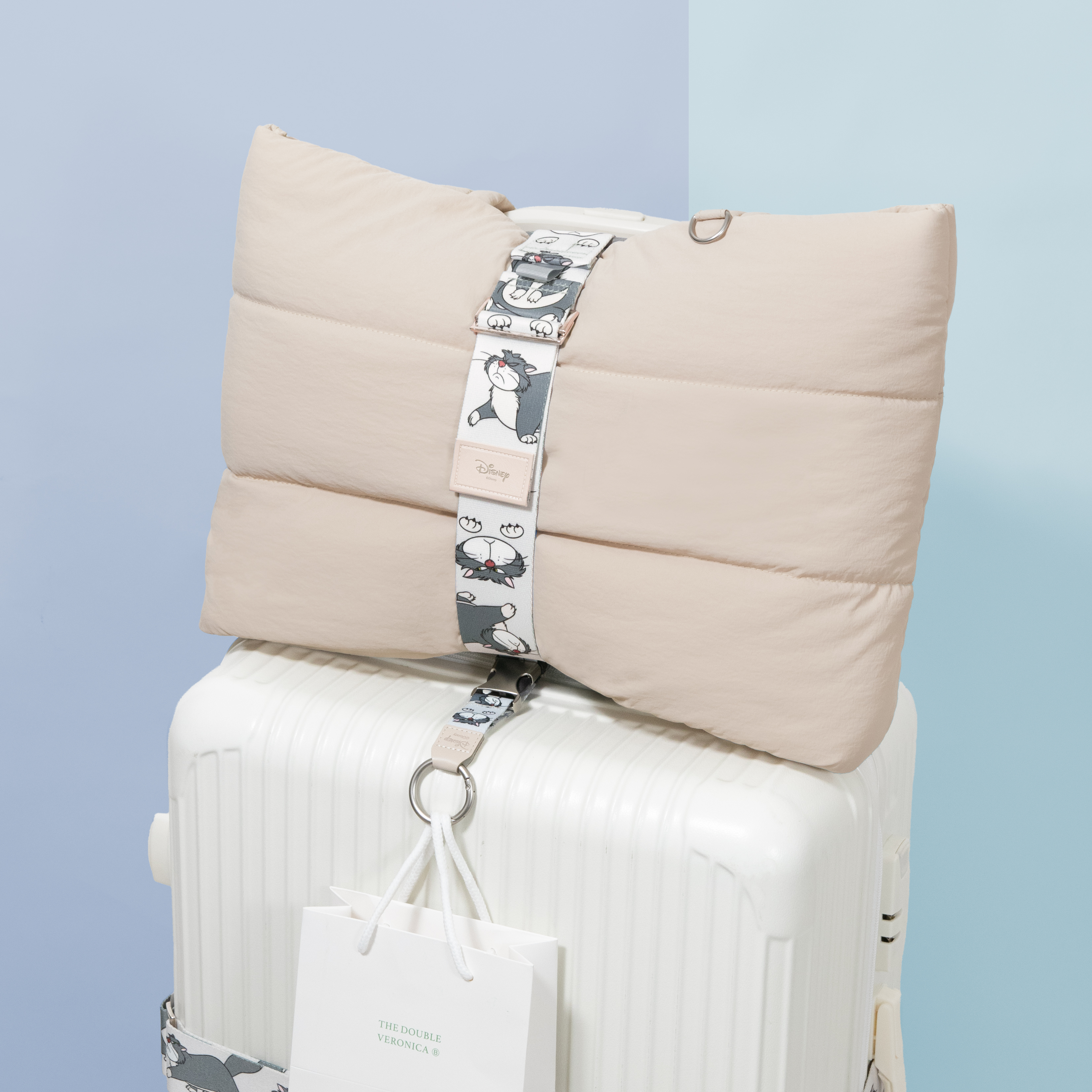 Disney Cats And Dogs 魯斯佛-行李彈性固定帶【正版授權】