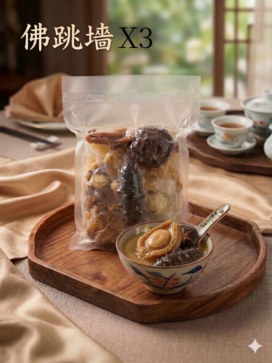 【急凍貨】0423 HKTVMall直播 中國 佛跳牆 3包