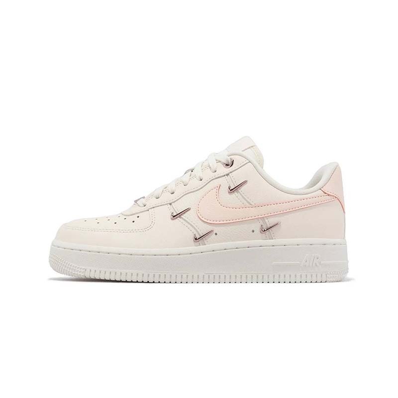 Nike Air Force 1 Low 07 LX 櫻花粉 玫瑰金勾 米白 女鞋 FV8110-181 [台灣現貨]