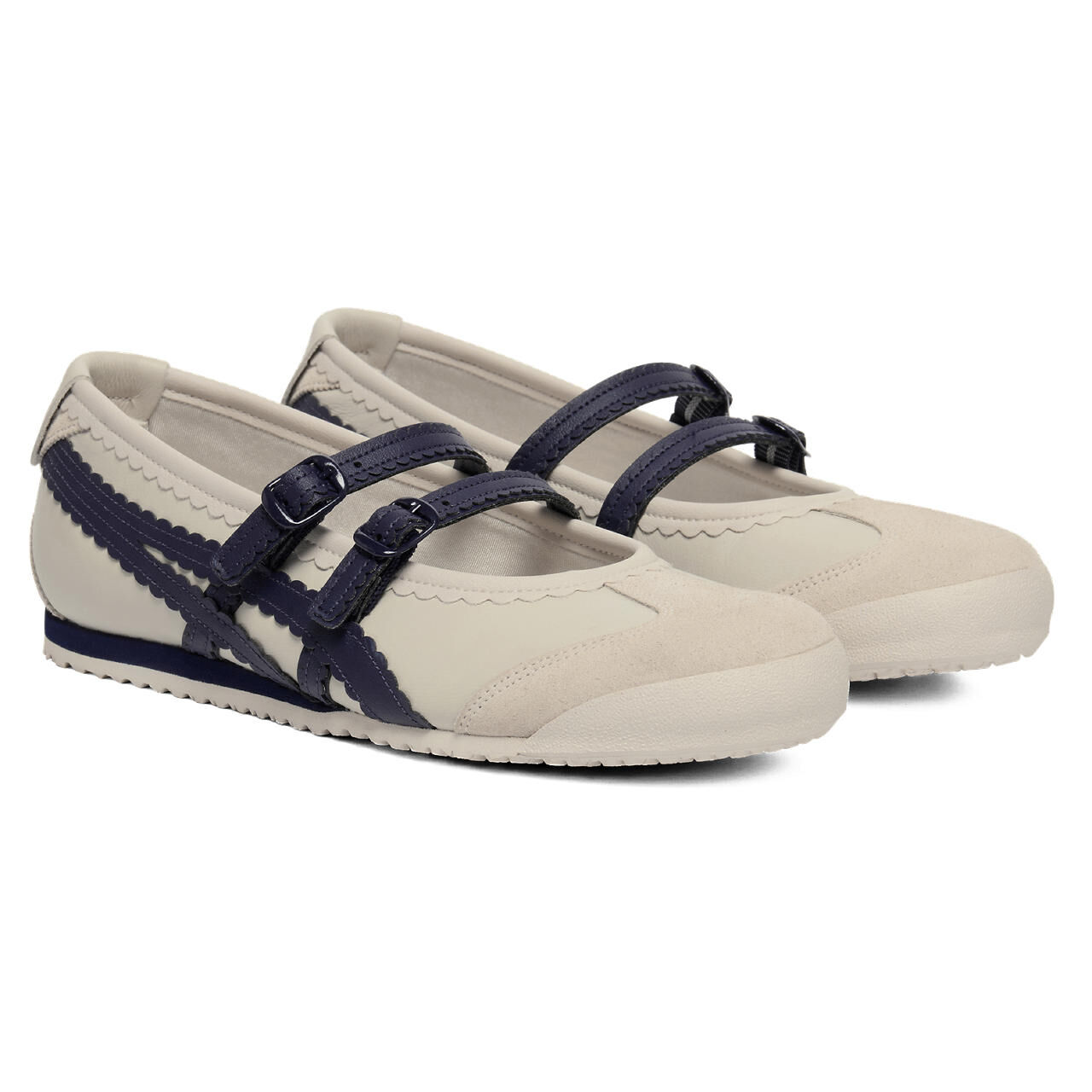 Onitsuka Tiger MEXICO 66 米底墨藍虎爪紋瑪莉珍