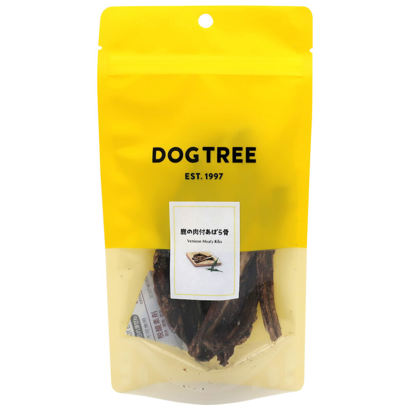 【DogTree】Venison Rib Bones with Meat (approx. 40–45g)