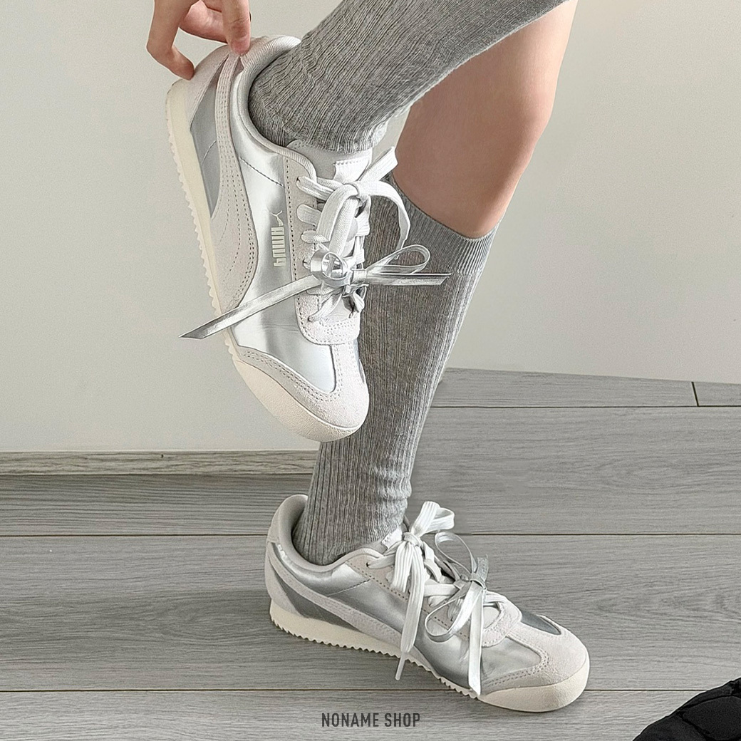 PUMA TURINO SD 復古 薄底鞋 Y2K 復古銀 (女款)