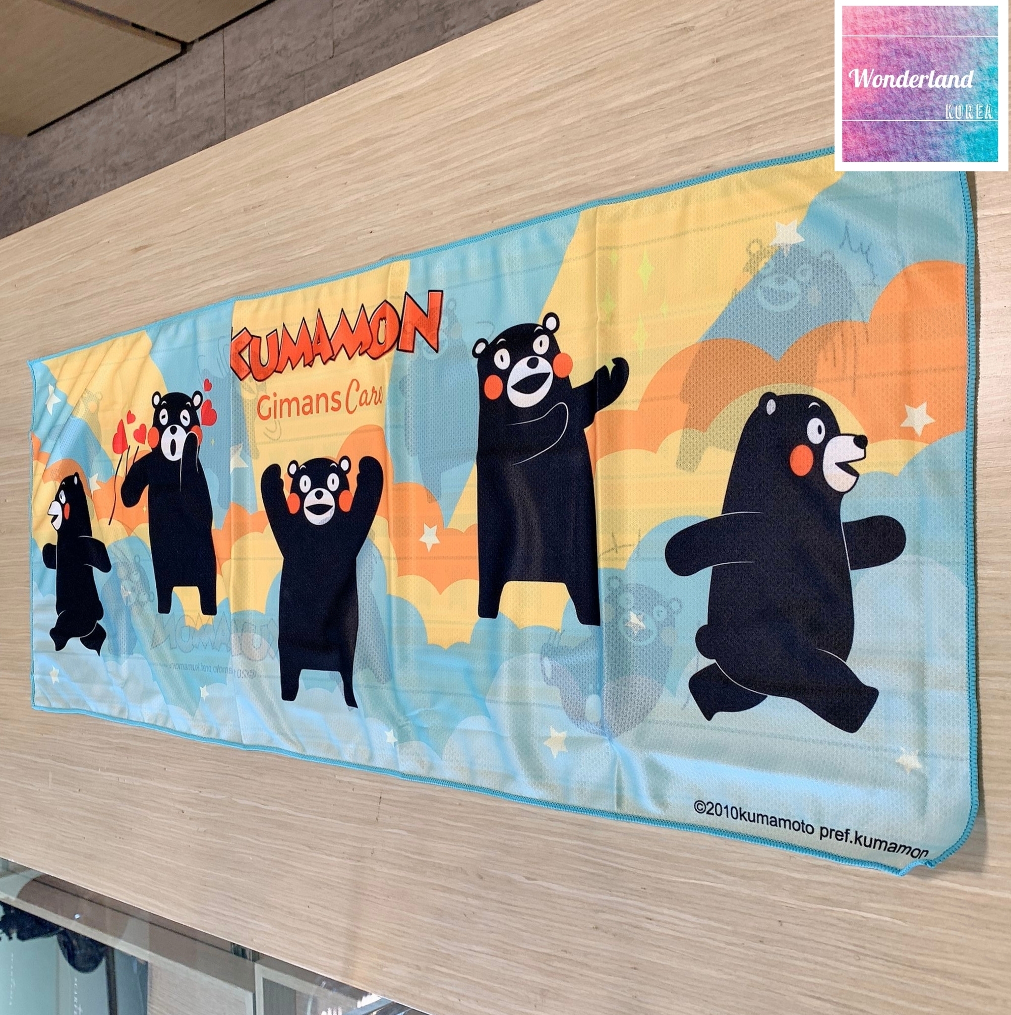 L62 W042318運動戶外圍巾（熊本熊）