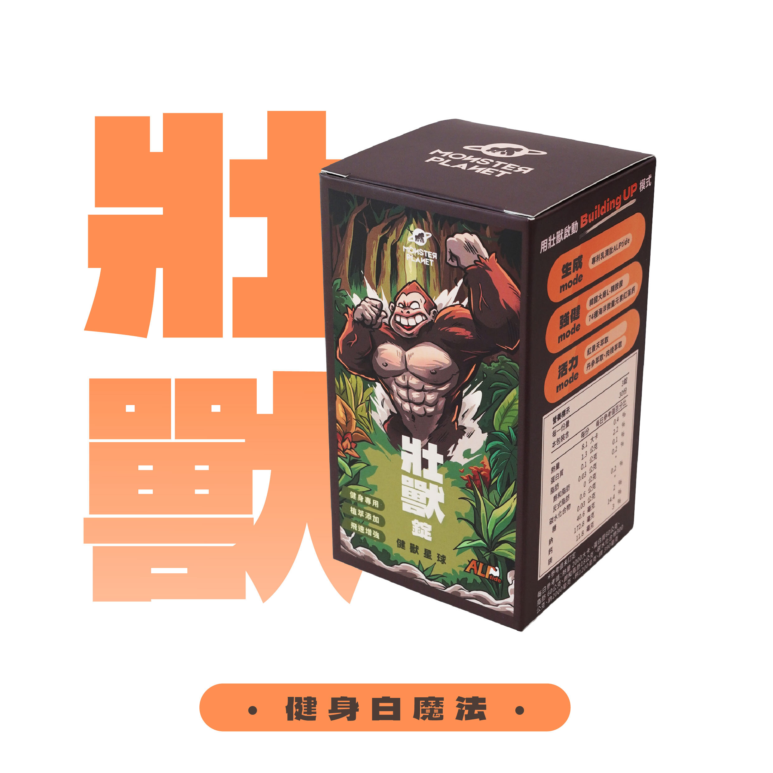 WNBF聯名 奪冠必備組合｜壯獸x1、E號獸x1