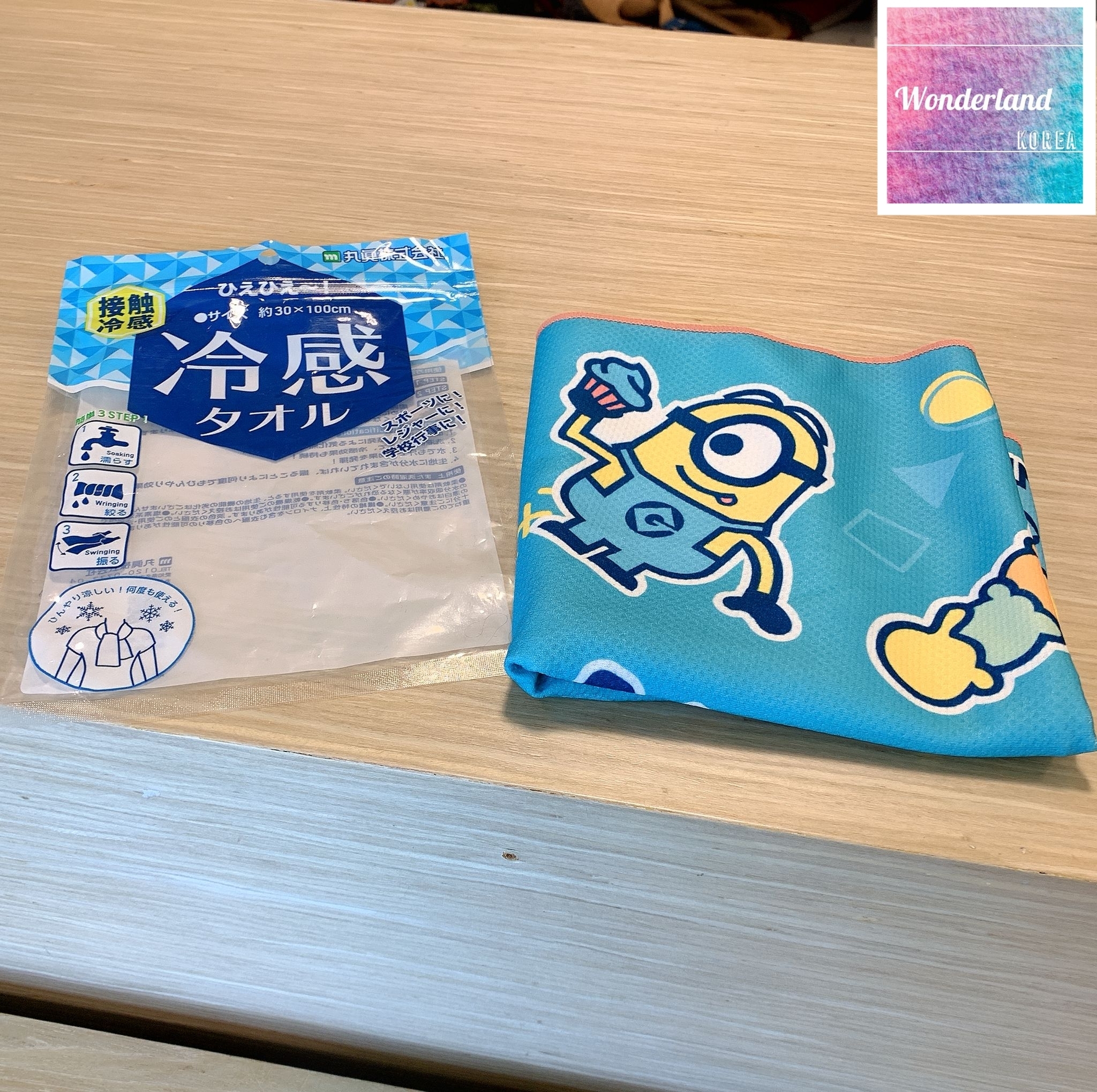 L63 W042319運動戶外圍巾（Minions）