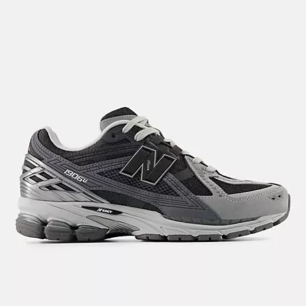 男女鞋 NEW BALANCE U1906N 灰黑 緩震 支撐 復古 休閒鞋【U19064J0】NB1906