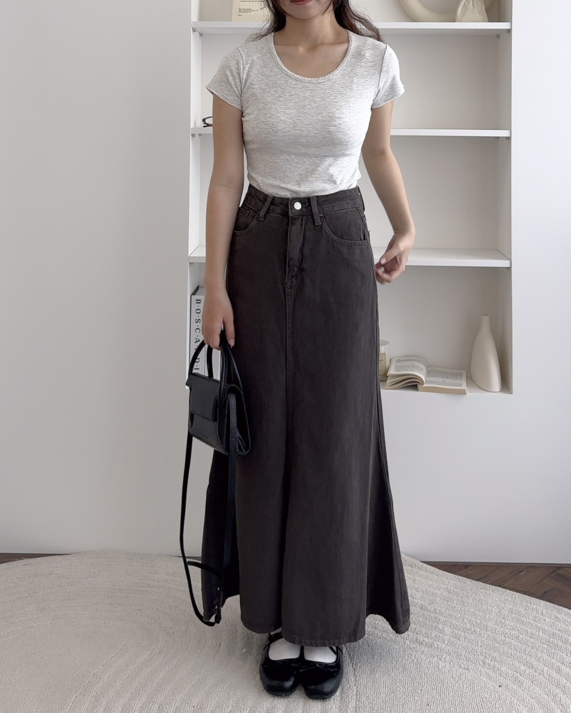 法朵Fado shop｜口袋牛仔魚尾裙 454C001 三色