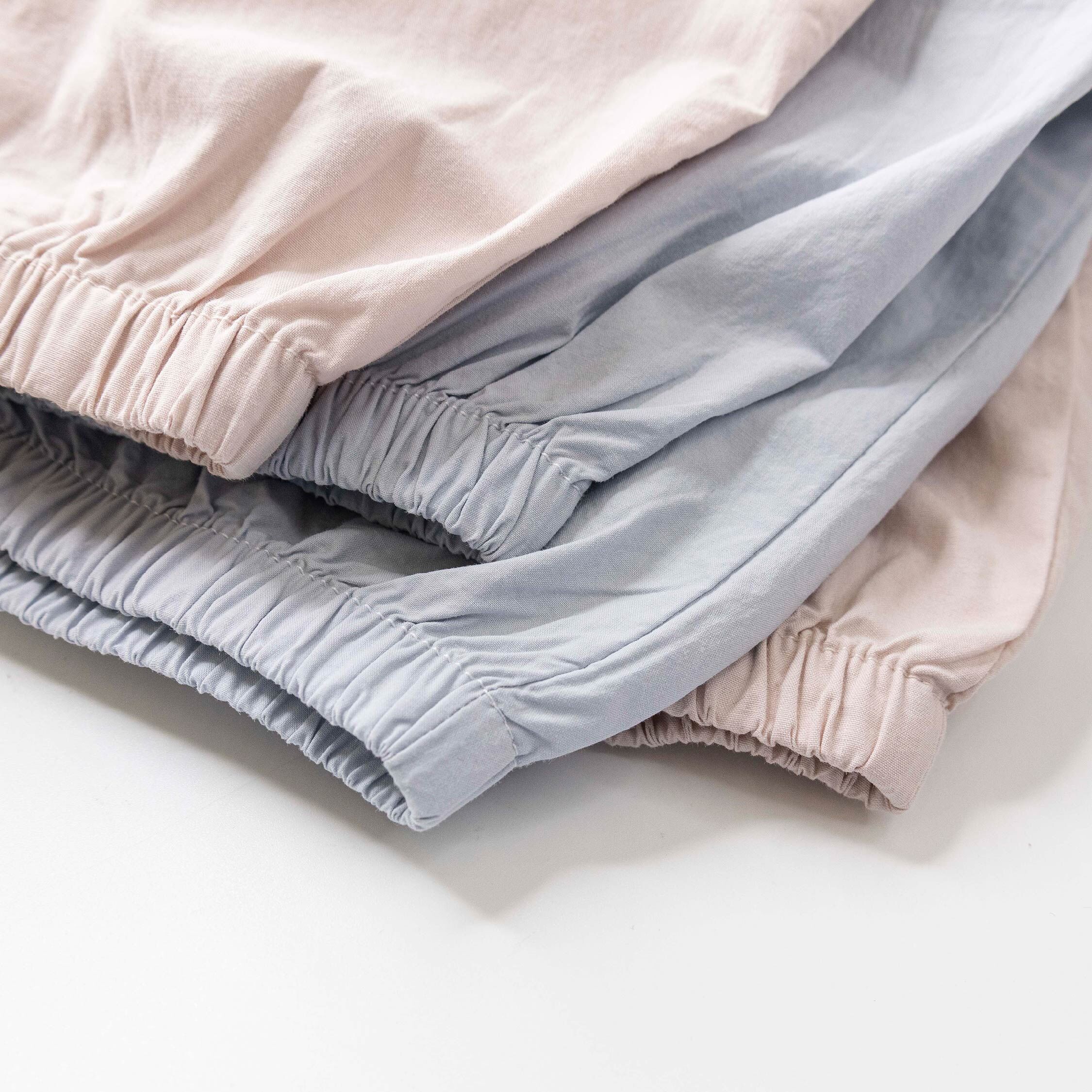 童趣小熊造型口袋縮口褲＊二色 (H60048)