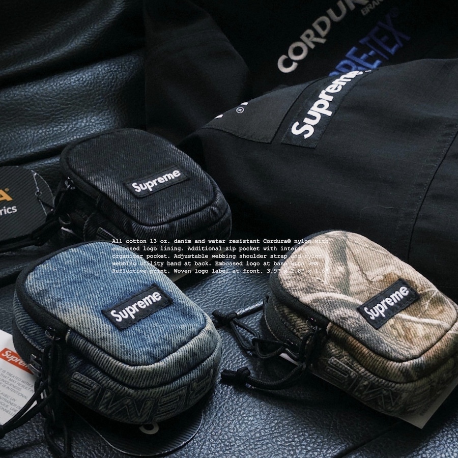 ｜開季秒殺🇺🇸｜SUPREME x CORDURA ® Mini Bag 多功能隨身包