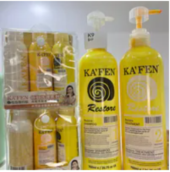 [S] KAFEN Snail Ultimate Shampoo 760ml*1 + Ultimate Conditioner 760ml*1 + Free Snail Shampoo and Conditioner Travel Kit (60ml*3)*2, SK9 (SK9)