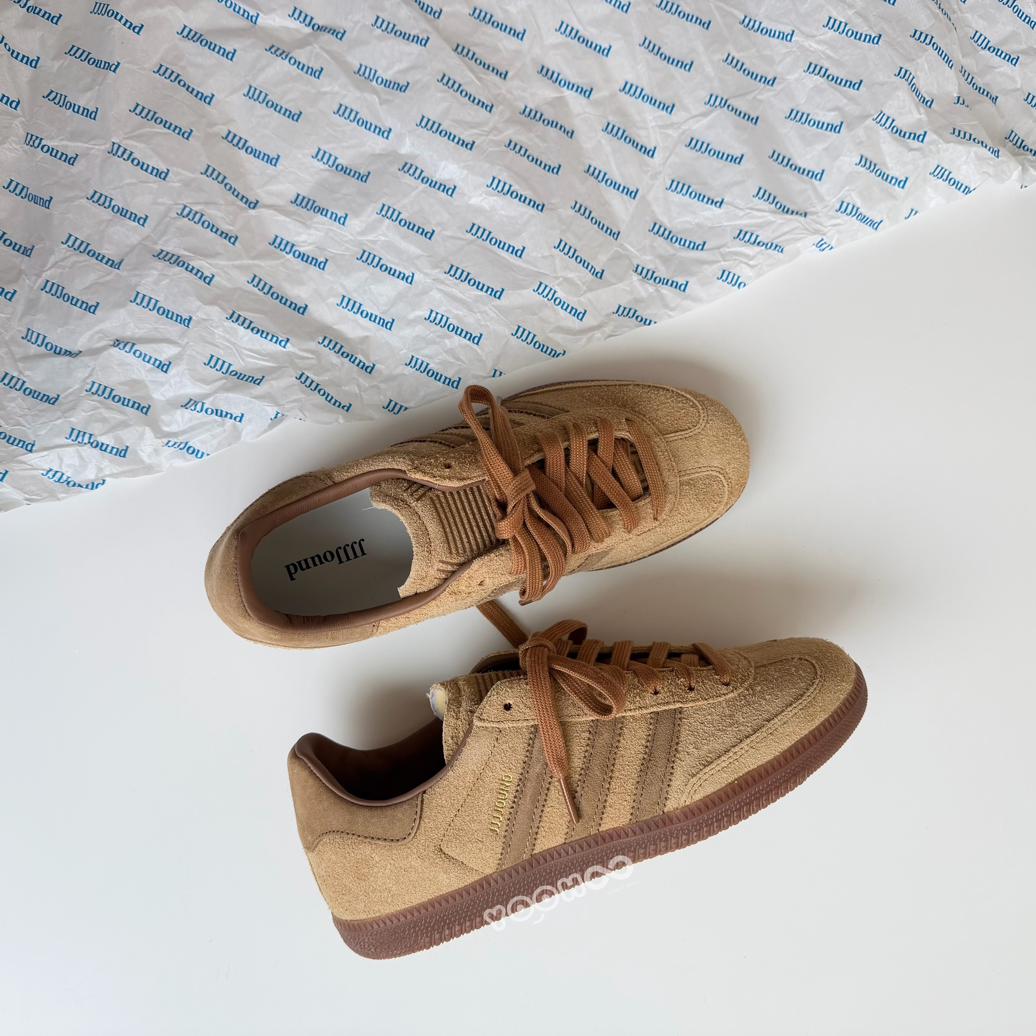 現貨┃adidas SAMBA JJJJOUND TOBACCO 麂皮 卡其色