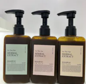 [S] KAFEN HERBAL EXTRACT SHAMPOO 300ML + Free Travel Set, SK6 (SK6)