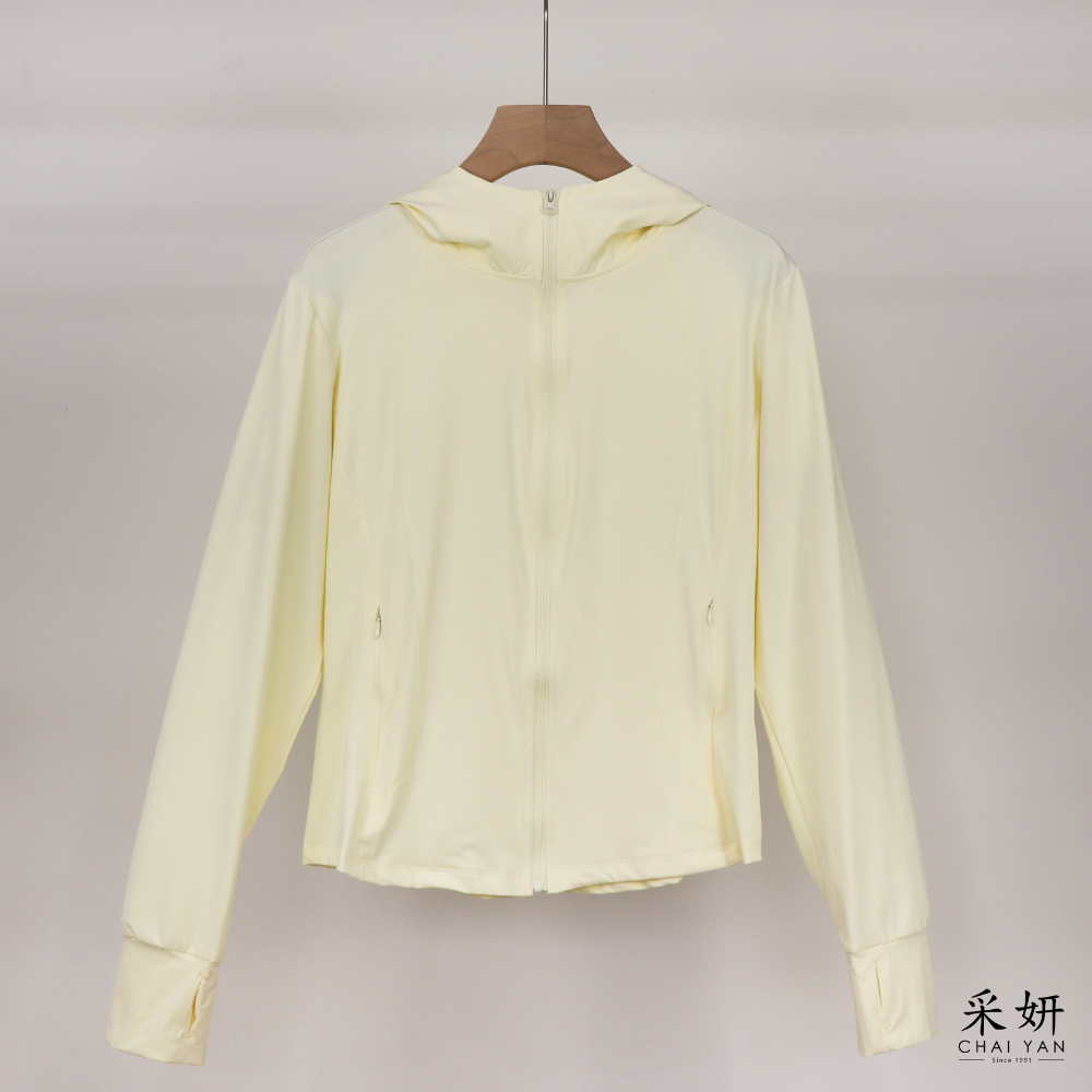 修身顯瘦涼感防曬連帽外套