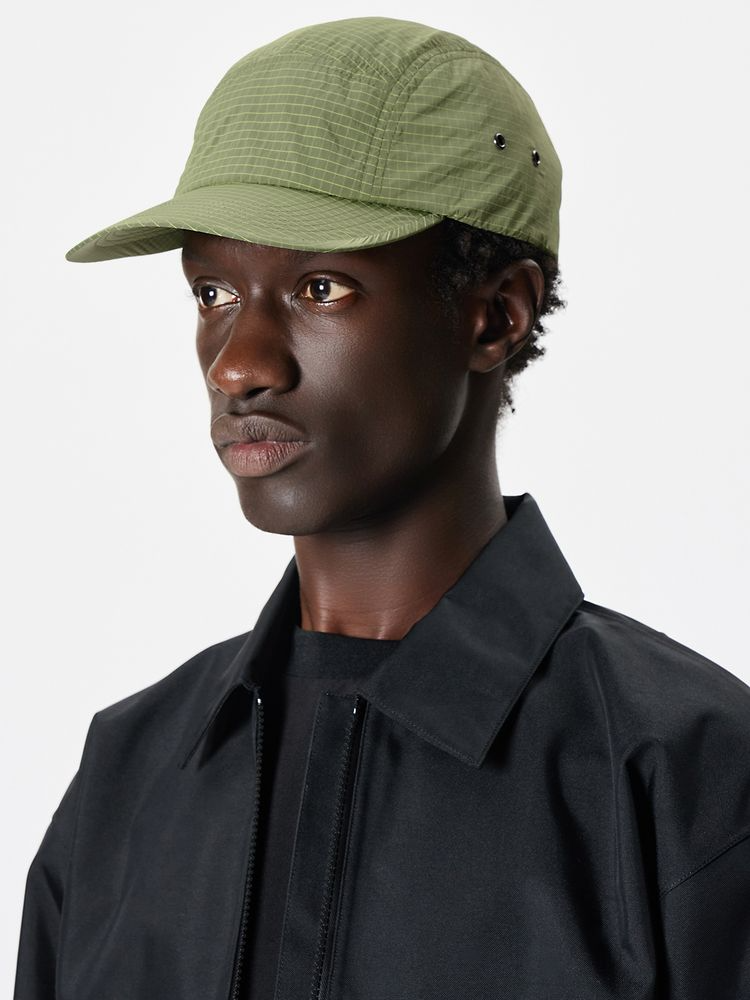 Goldwin |Dope-dyed ripstop wind cap "Willow"