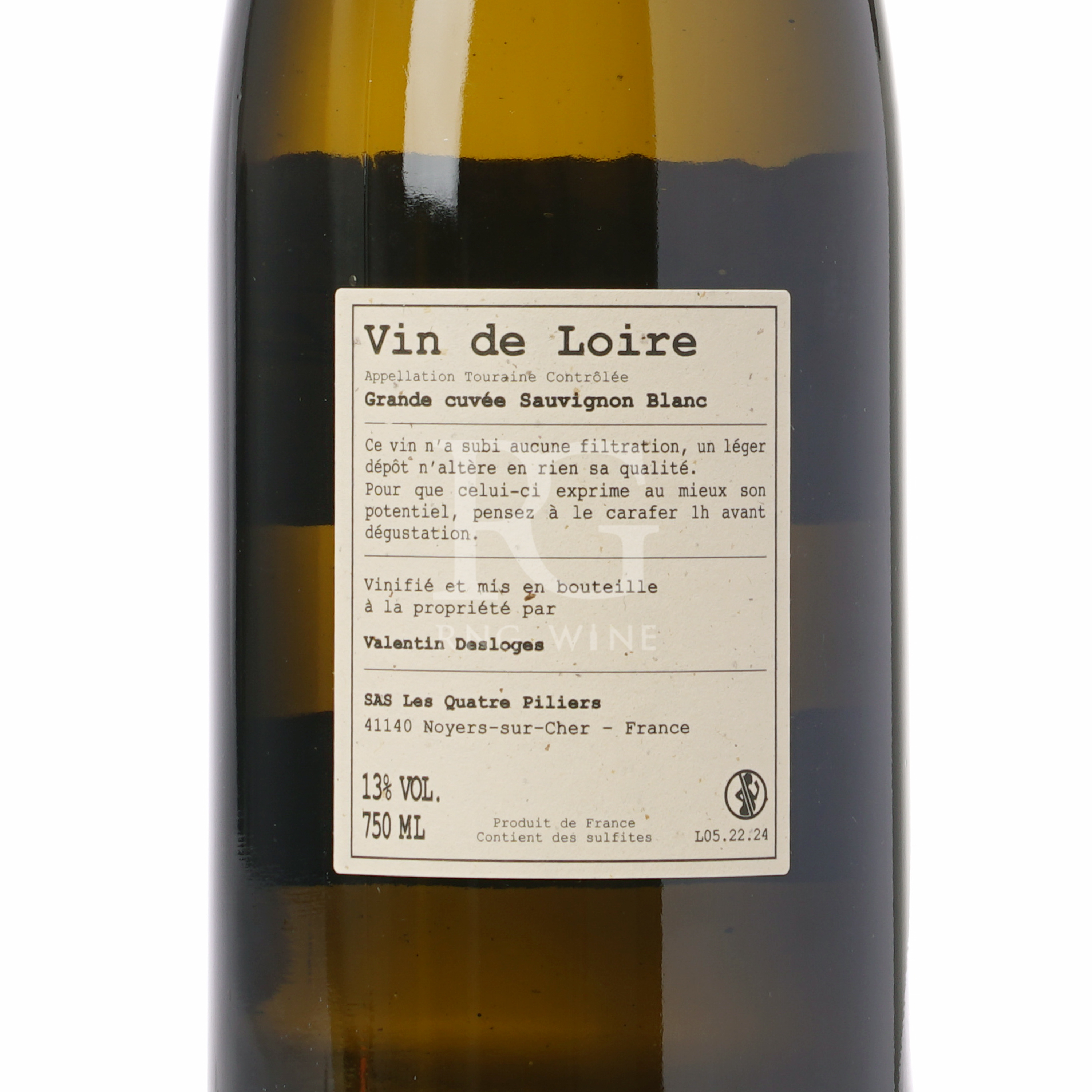 Les Quatre Piliers Bel Air Sauvignon Blanc 2022 (RP95)