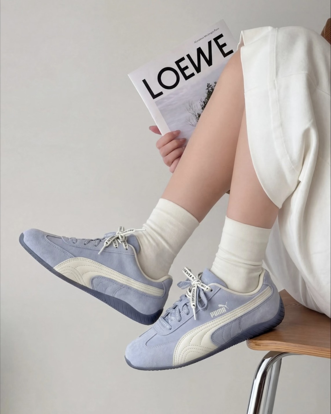 <單雙免運!!>Puma Speedcat Duo Lace 情人節限定 麂皮 賽車鞋 海鹽藍