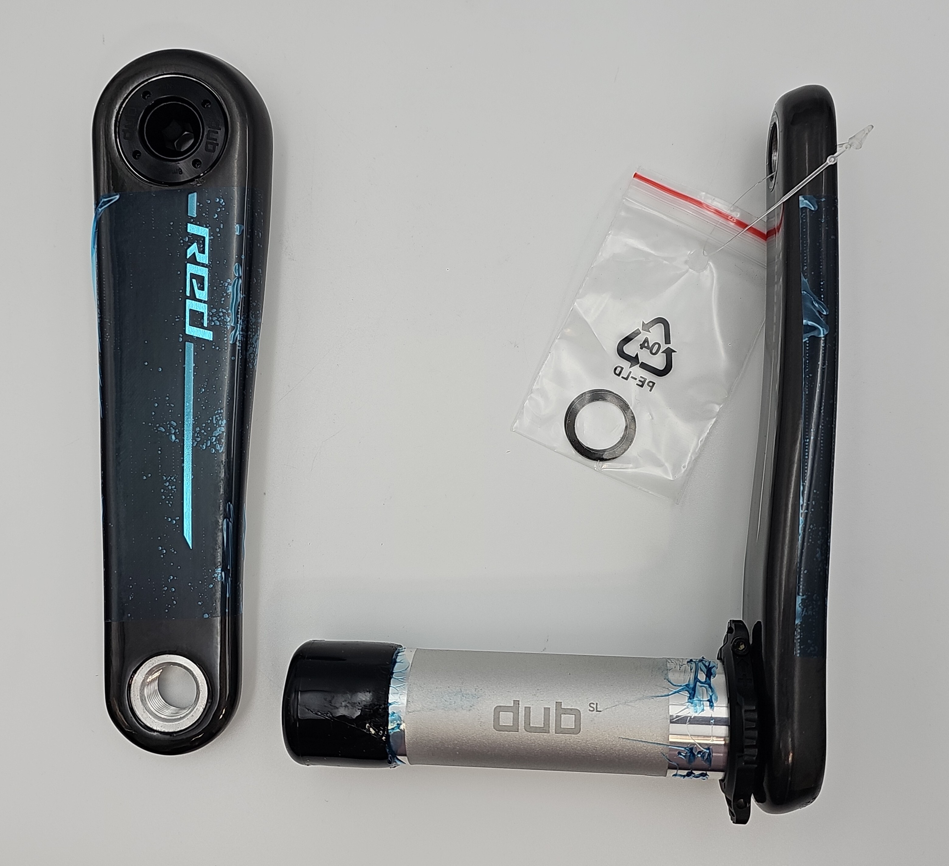 (現貨) SRAM RED AXS E1  150mm 155mm 碳纖維曲柄腿組 單曲柄組 齒盤曲柄組 DUB 左右曲柄組