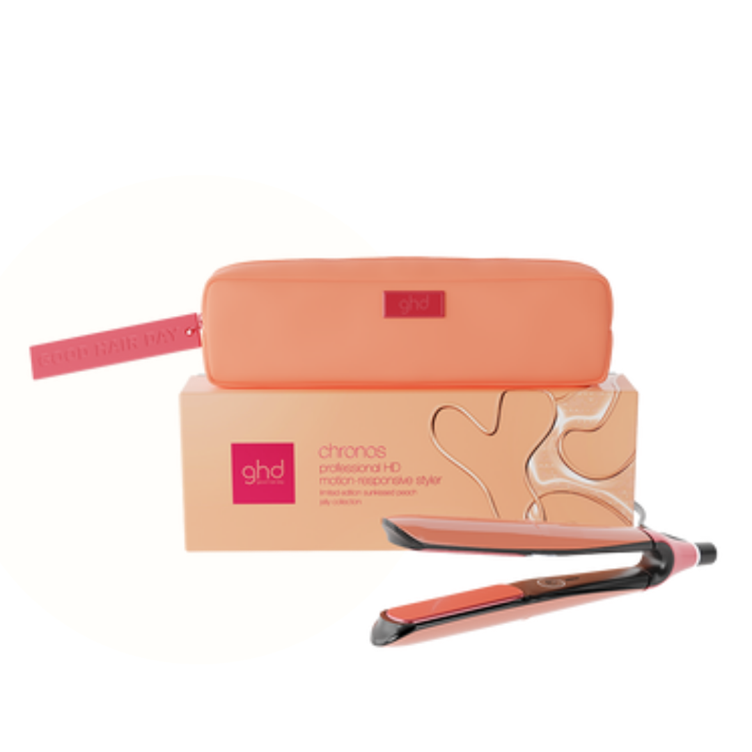 GHD - 專業高清亮澤造型夾 (陽光果桃色) 26mm Plate CHRONOS PROFESSIONAL HAIR STRAIGHTENER (SUN-KISSED PEACH)