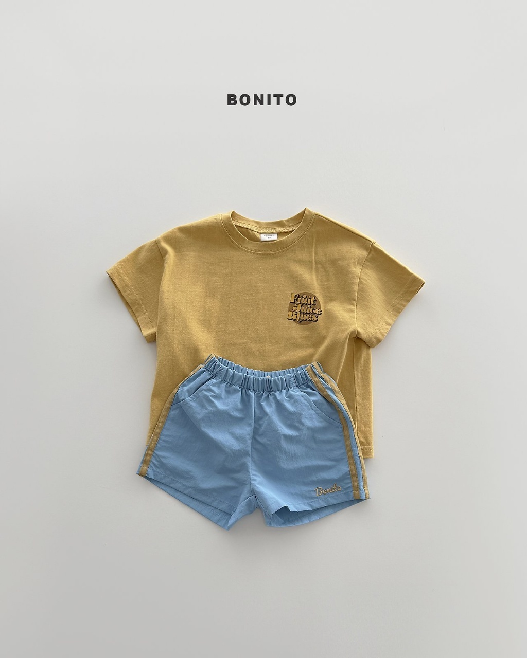 正韓夏Bonito 嫩嬰/小童四色飽和果凍色短褲