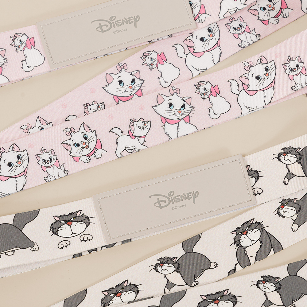 旅遊配件三件組-Disney Cats And Dogs 魯斯佛【Disney 正版授權】（造型行李束帶+行李織帶掛環+彈性固定帶）