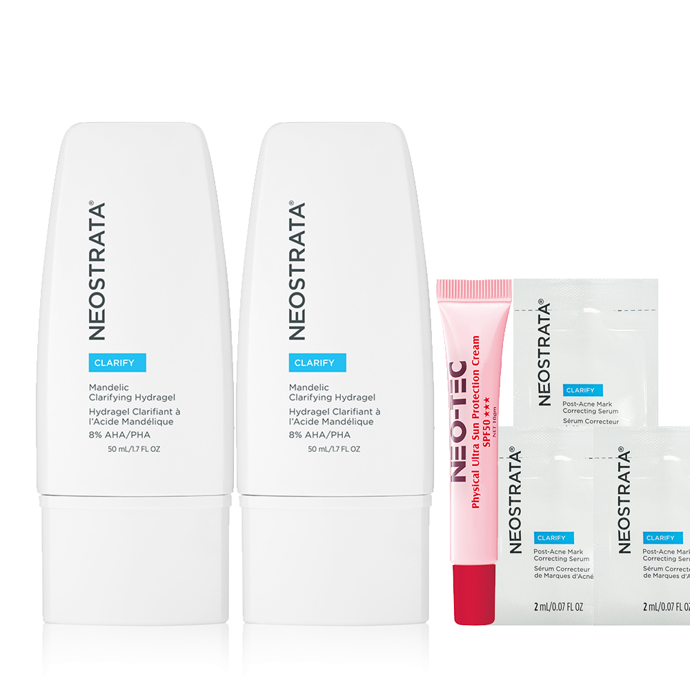 (NEW 4%杏仁酸 2入77折加贈組 )NeoStrata 芯絲翠 杏仁酸控油淨亮水凝乳 30ml