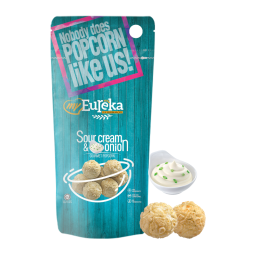 myEureka爆谷 酸忌廉洋蔥味 140g(袋裝)