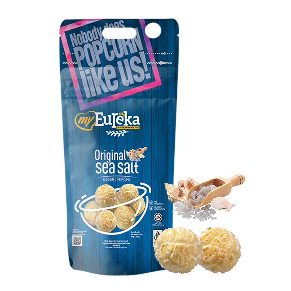 myEureka爆谷 原味海鹽味 140g(袋裝)