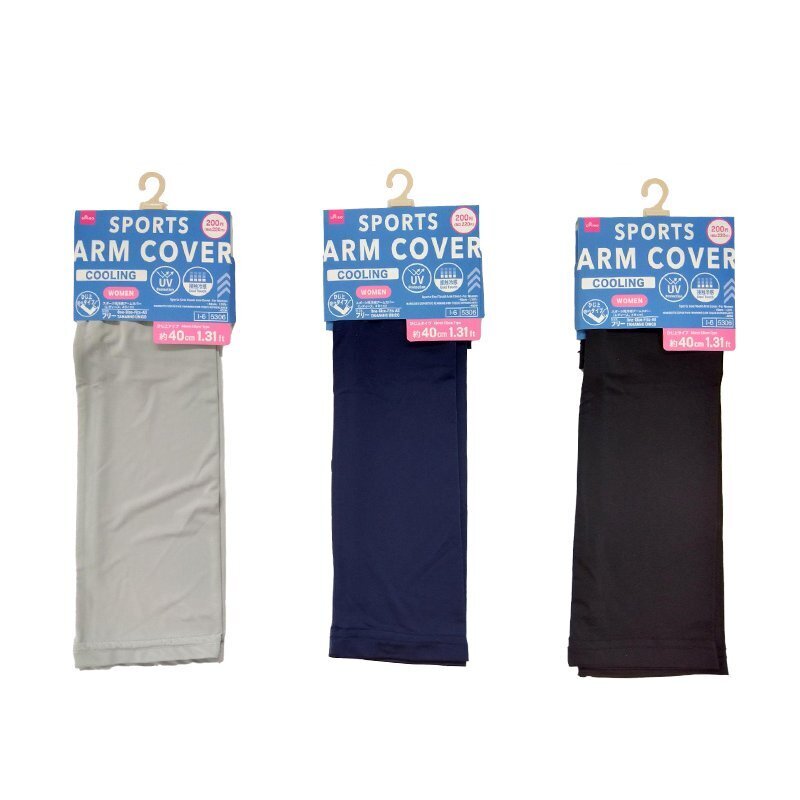 女用運動涼感袖套/40cm