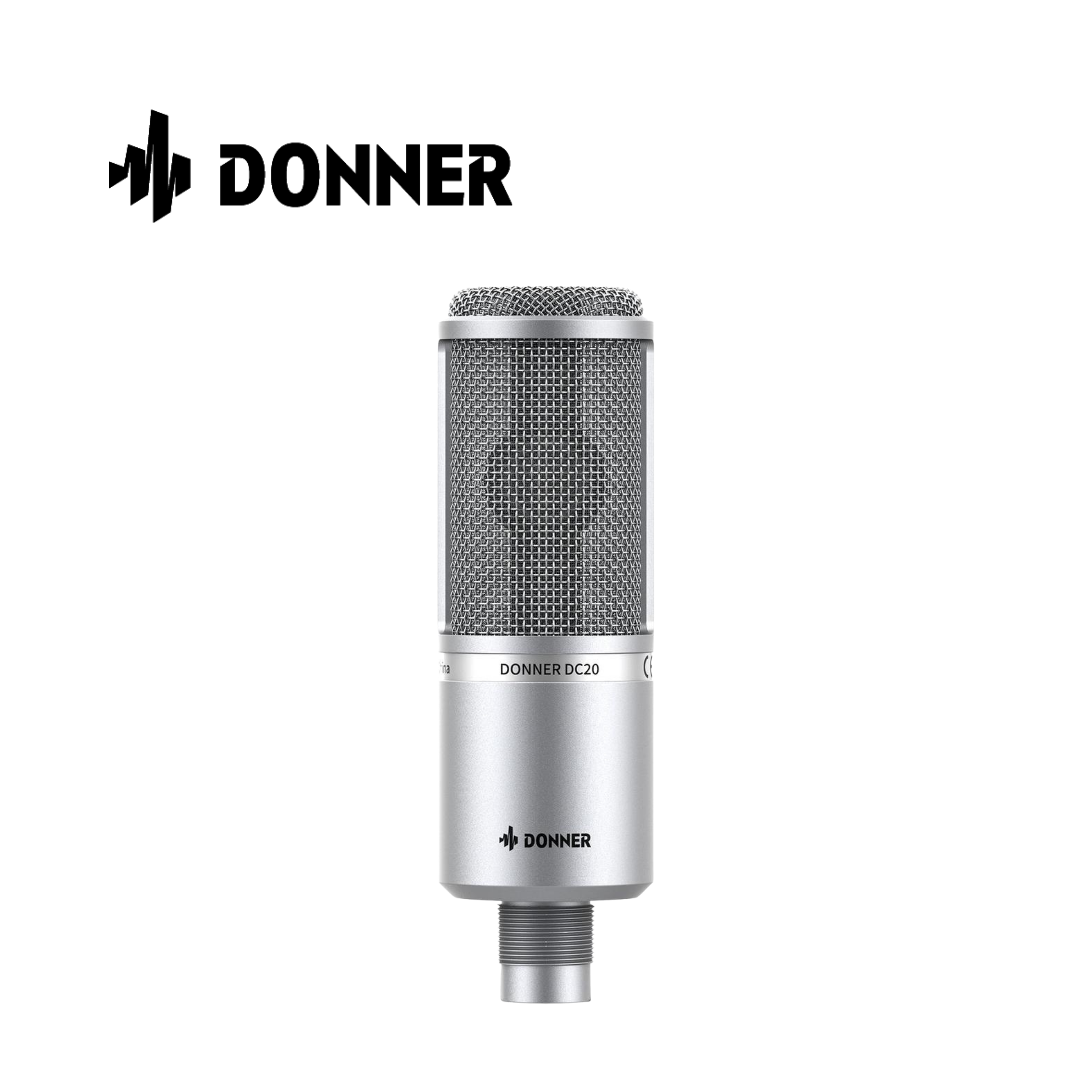 Donner DC-20 電容式麥克風 附防震架、防噴罩、XLR 麥克風線與收納袋