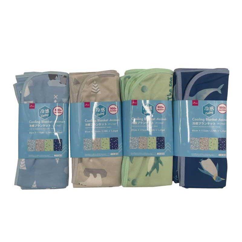 涼感毯子/動物 85×115cm