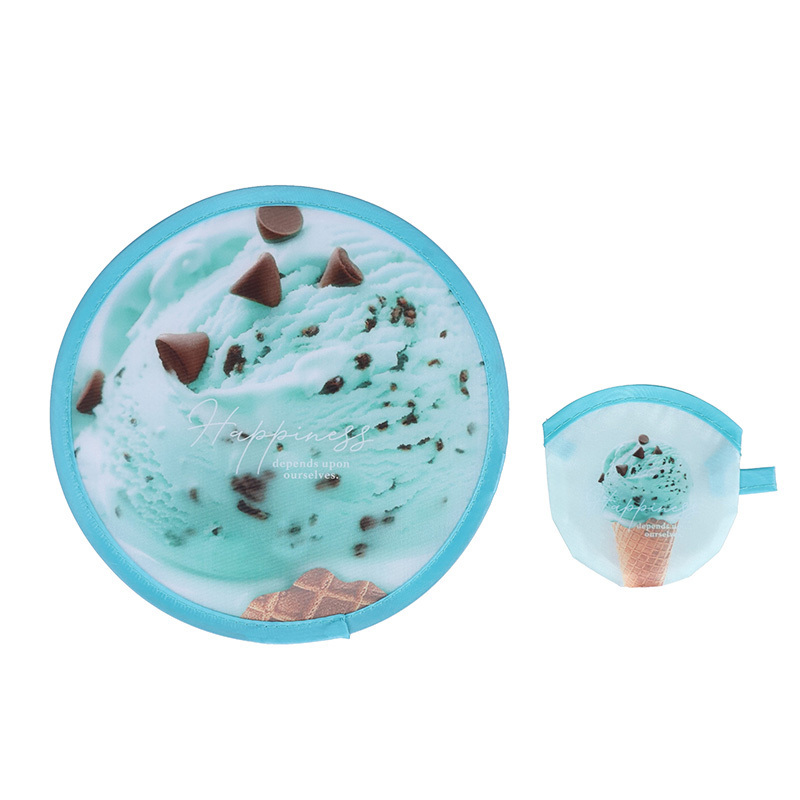 折扇/巧克力薄荷冰淇淋 20cm