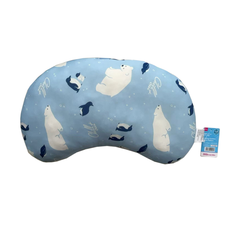 涼感靠枕/拱形 49×27cm