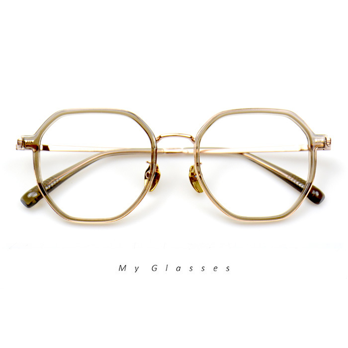 C491鈦金屬透圈眼鏡