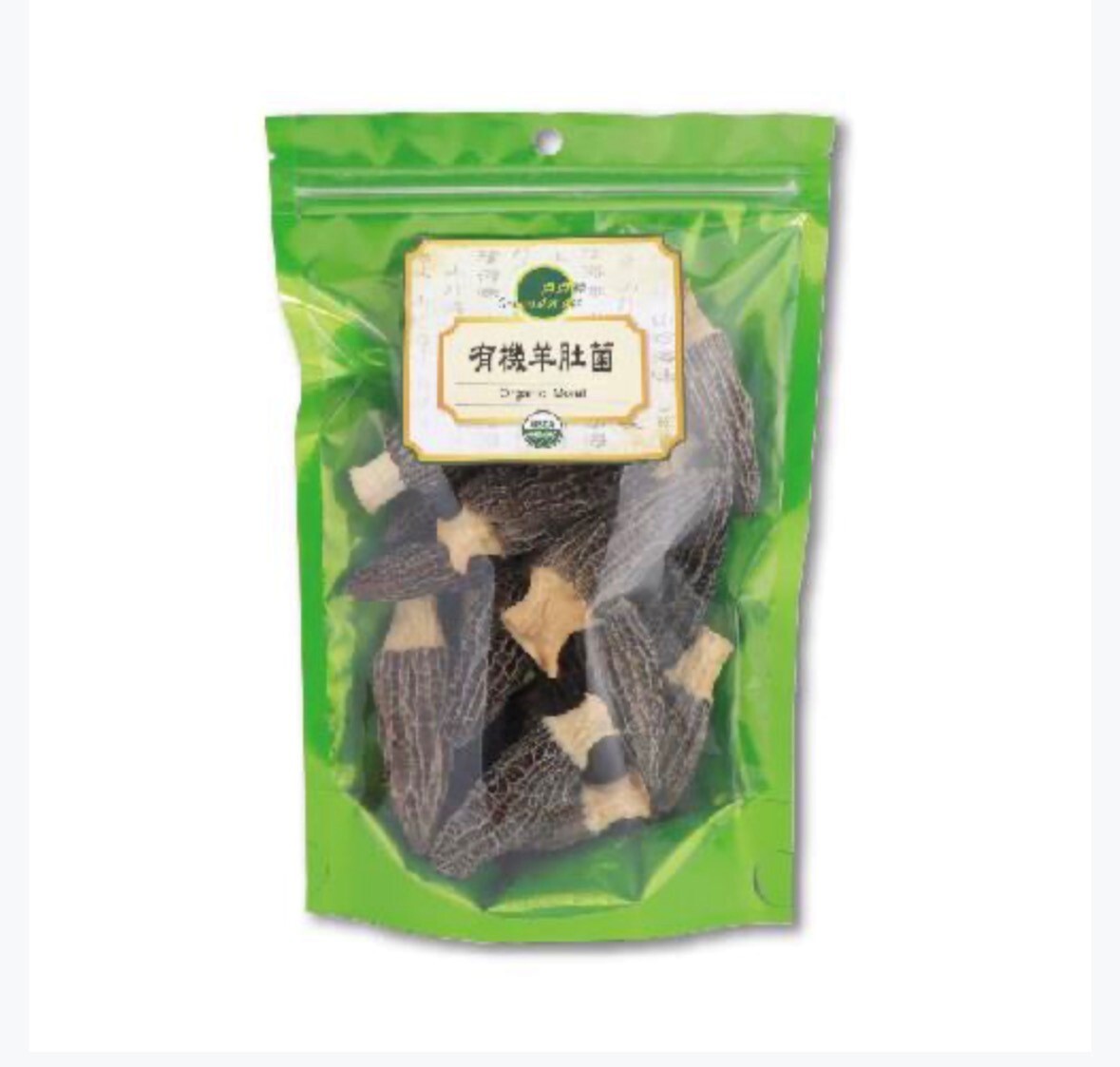 O1: 點點綠-有機羊肚菌 (35g)