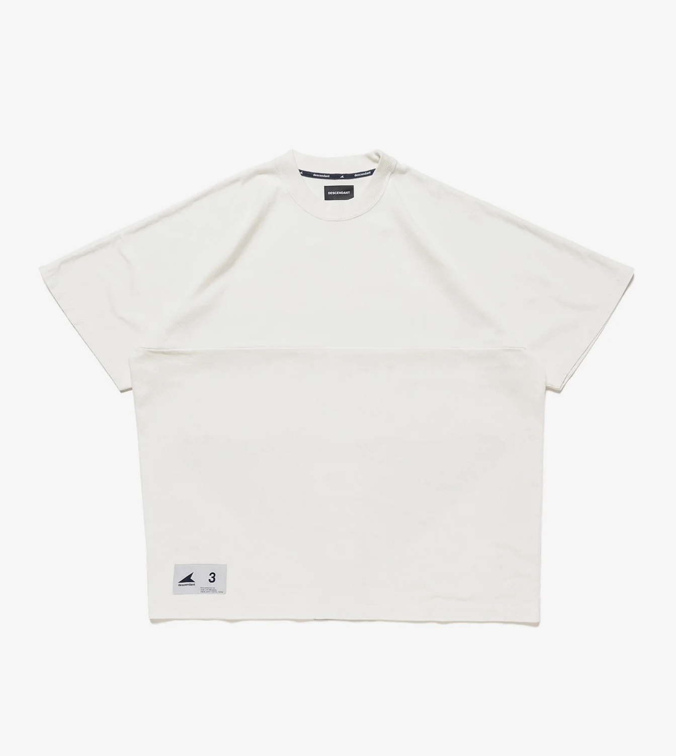 [現貨] DESCENDANT SS26 CETUS JERSEY SS | BLACK / WHITE
