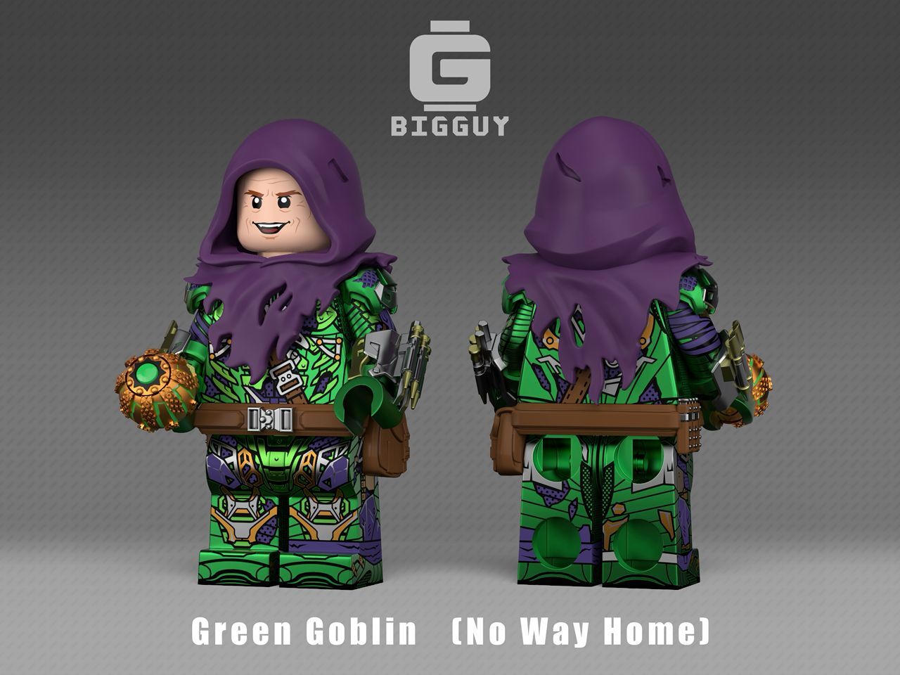 【預訂】【Bigbuy】戰損綠惡魔